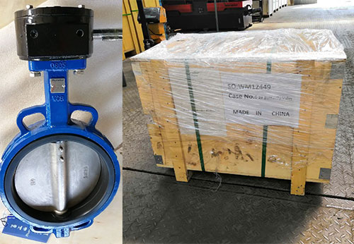 般德品牌蝶閥、閘閥、止回閥等出口伊拉克