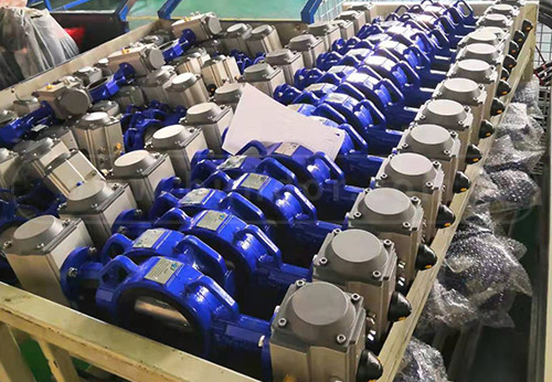 般德閥門氣動(dòng)蝶閥、電動(dòng)蝶閥等出口美國