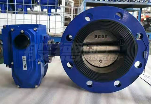 上海客戶采購(gòu)般德手動(dòng)、電動(dòng)、信號(hào)法蘭蝶閥